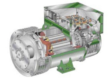 武汉发电机内部结构图